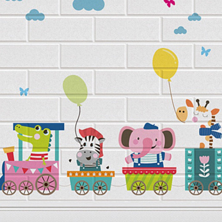 Lisslune | Plastic splash guard panels Contemporary peel and stick wall covering