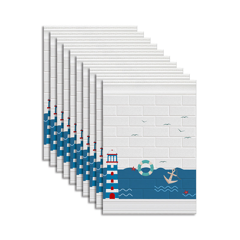 Lisslune | Plastic splash guard panels Contemporary peel and stick wall covering