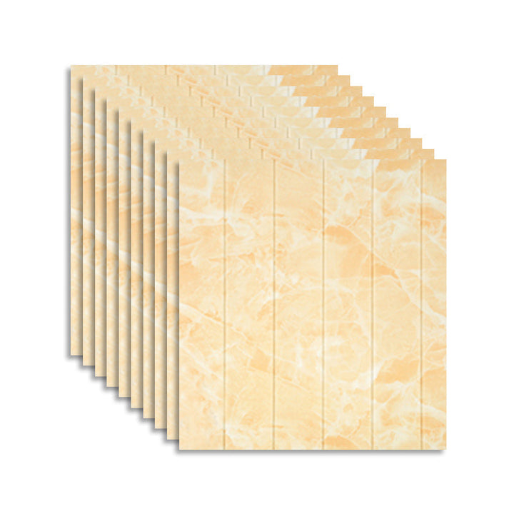 Lisslune | Peel and Stick Back Wall Panels Plastic Contemporary Back Wall Panels