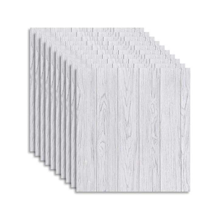 Lisslune | Peel and Stick Back Wall Panels Plastic Contemporary Back Wall Panels