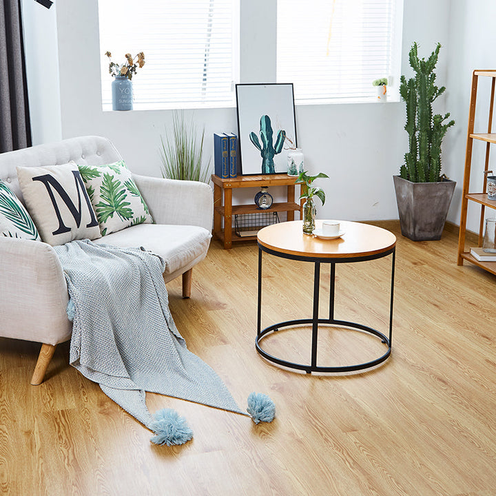 Lisslune | Waterproof PVC Flooring Peel and Stick Fire Resistant Rectangular PVC Flooring