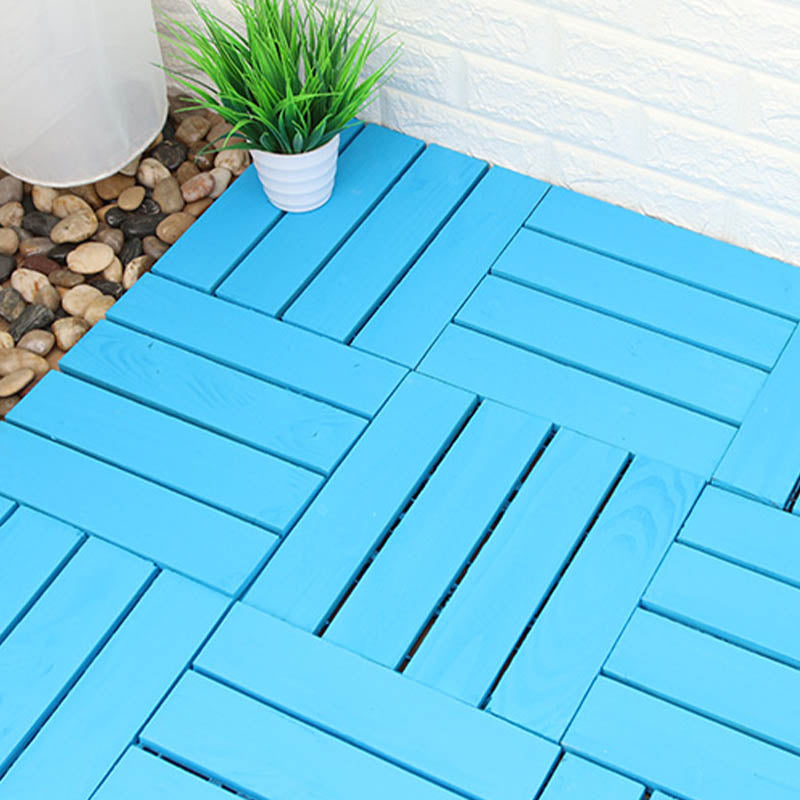 Lisslune | Connection Patio Floor Tiles Made of Solid Wood Patio Floor Tiles