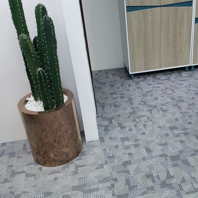 Lisslune | Fireproof Square PVC Flooring Peel and Stick Waterproof PVC Flooring