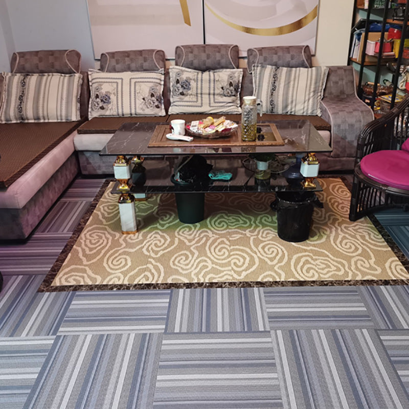 Lisslune | Fireproof Square PVC Flooring Peel and Stick Waterproof PVC Flooring
