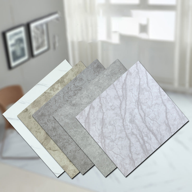 Lisslune | Square fireproof PVC floor coverings, removable and adhesive, waterproof PVC floor coverings