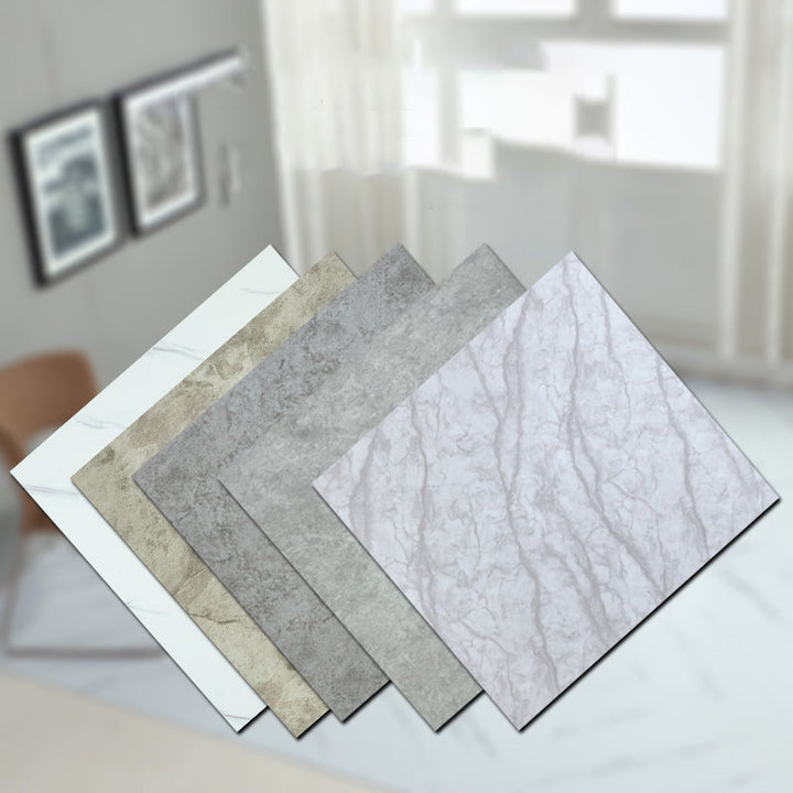 Lisslune | Square fireproof PVC floor coverings, removable and adhesive, waterproof PVC floor coverings