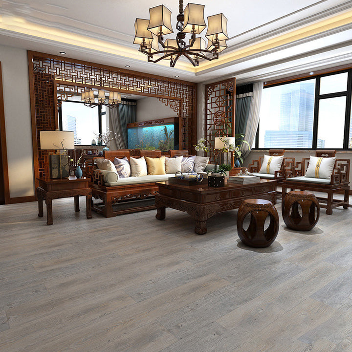 Lisslune | Scratch-resistant PVC flooring Self-adhesive Wood look Waterproof PVC flooring