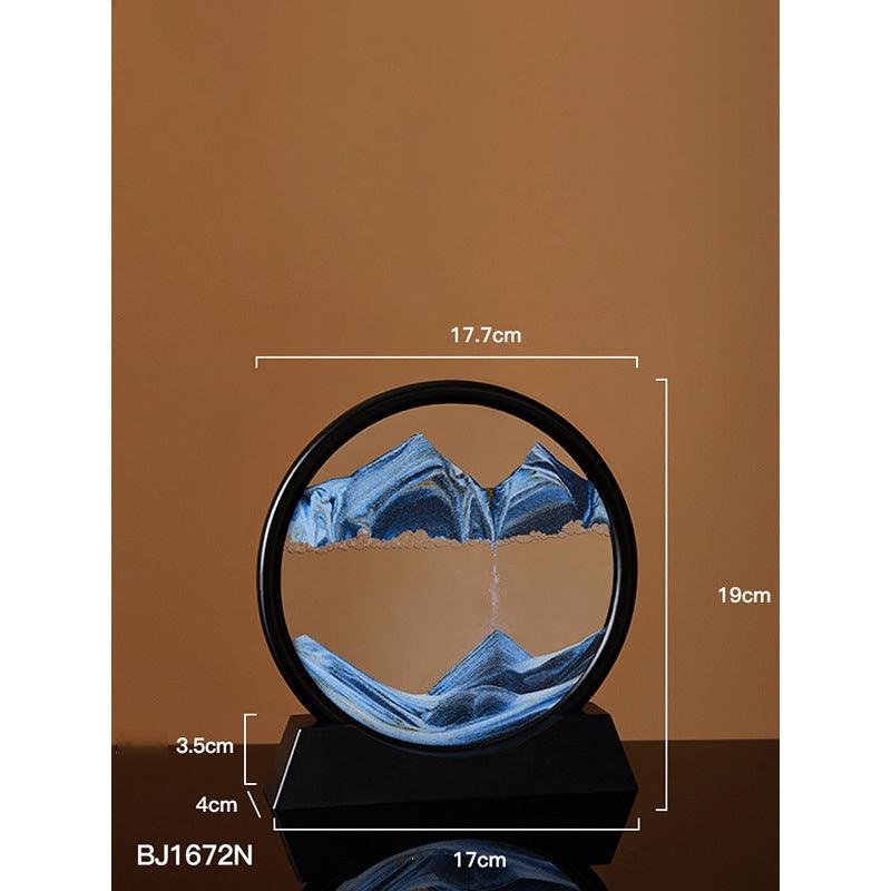 Lisslune | Fascinating 3D glass water sand art for a tranquil environment