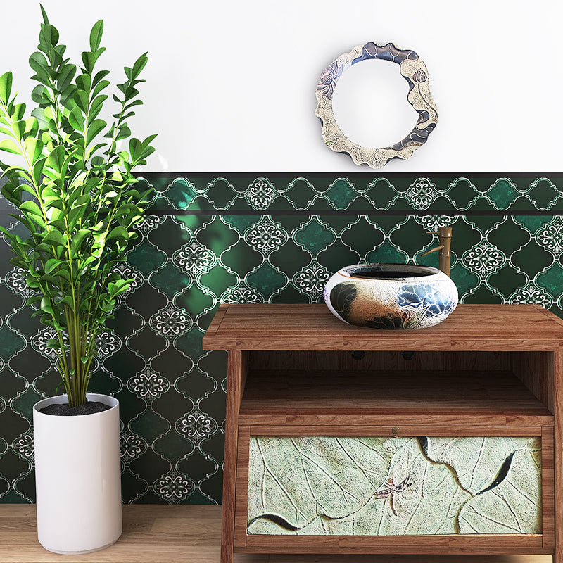 Lisslune | Arabesque Peel and Stick Tiles Mosaic Tiles Self-Adhesive Backsplash