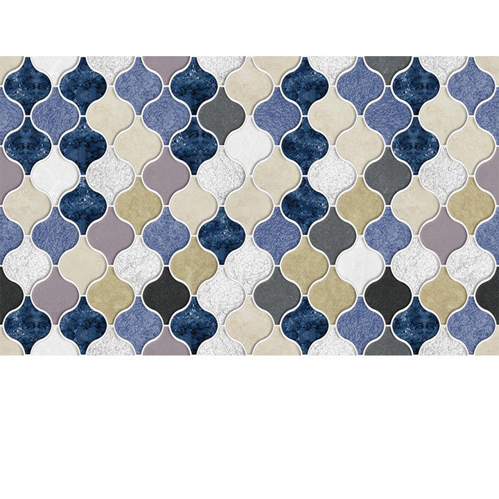 Lisslune | Arabesque Peel and Stick Tiles Mosaic Tiles Self-Adhesive Backsplash