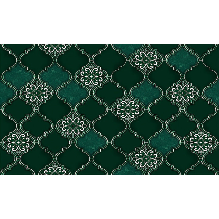 Lisslune | Arabesque Peel and Stick Tiles Mosaic Tiles Self-Adhesive Backsplash
