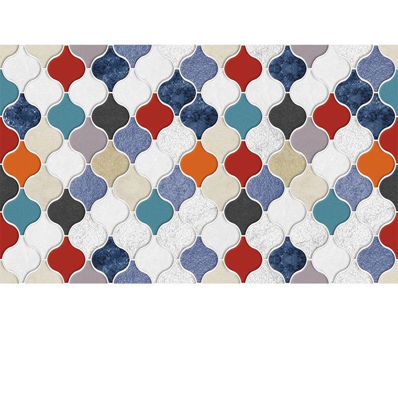 Lisslune | Arabesque Peel and Stick Tiles Mosaic Tiles Self-Adhesive Backsplash