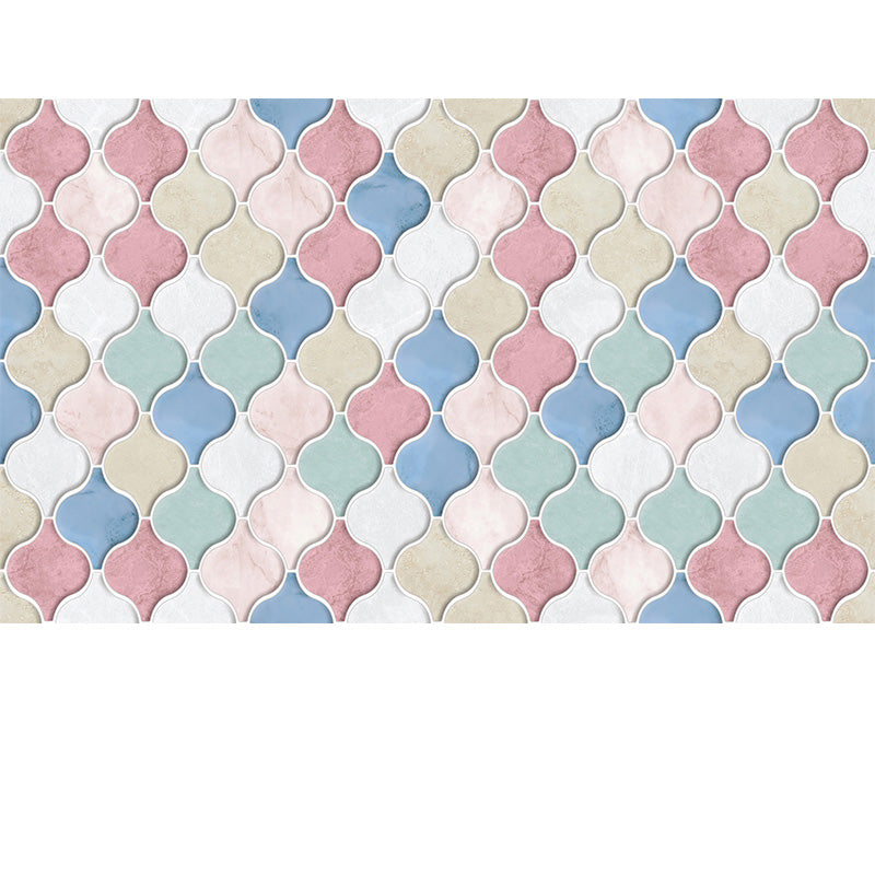 Lisslune | Arabesque Peel and Stick Tiles Mosaic Tiles Self-Adhesive Backsplash