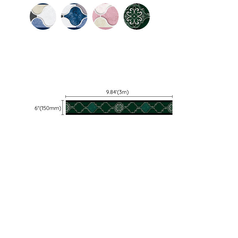 Lisslune | Arabesque Peel and Stick Tiles Mosaic Tiles Self-Adhesive Backsplash