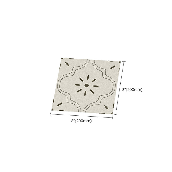 Lisslune | White Peel and Stick Mosaic Tile Peel and Stick Backsplash 10 Pack