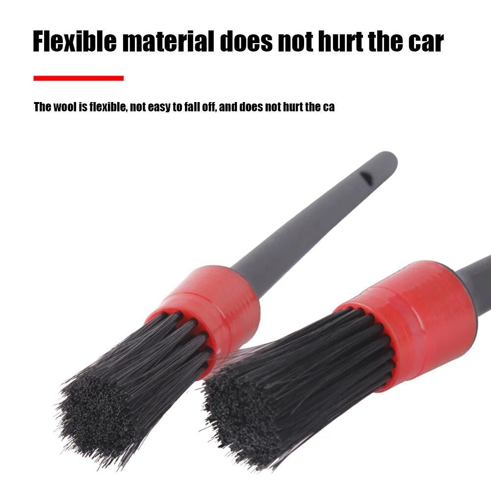 Lisslune | 5-piece car care brush set