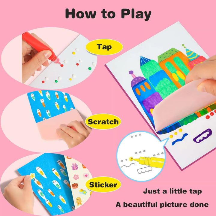 Lisslune | MagicArt – Creative Scratching Fun Set