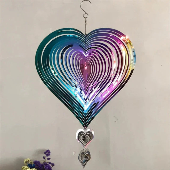 Lisslune | Rotating Wind Bell made of Stainless Steel