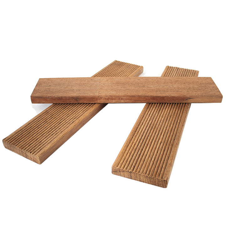 Lisslune | Modern solid hardwood flooring Merbau wood side cladding for terrace