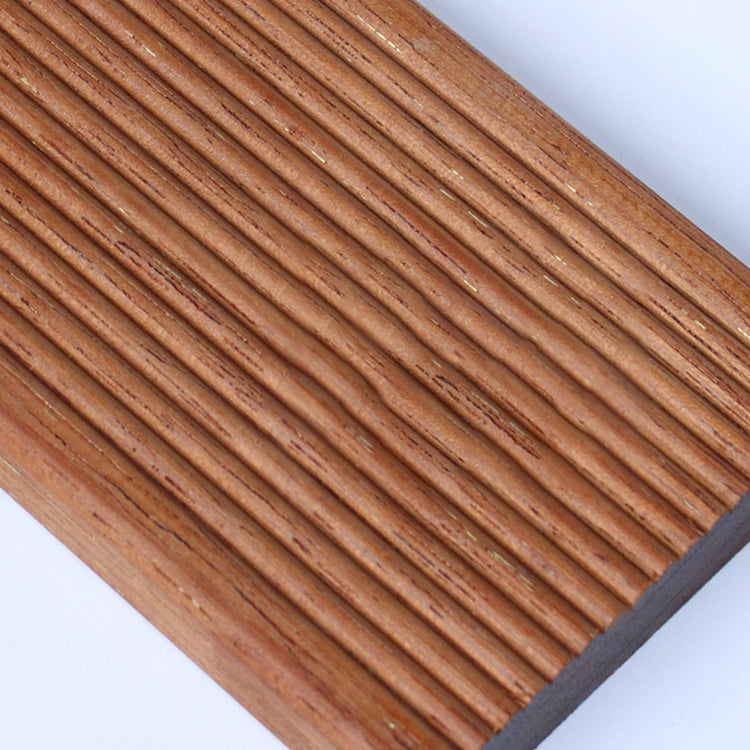 Lisslune | Modern solid hardwood flooring Merbau wood side cladding for terrace