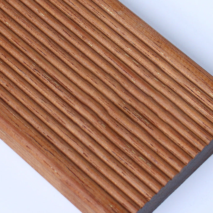 Lisslune | Modern solid hardwood flooring Merbau wood side cladding for terrace