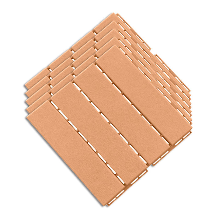 Lisslune | Waterproof Engineering Parquet Modern Floor Tiles for Garden and Outdoor