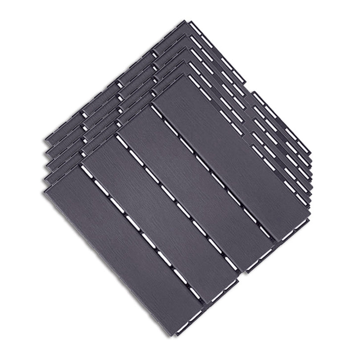 Lisslune | Waterproof Engineering Parquet Modern Floor Tiles for Garden and Outdoor