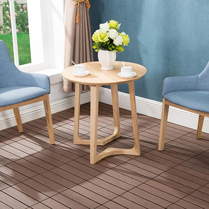 Lisslune | Waterproof Engineered Wood Floor Planks Traditional Floor Tiles