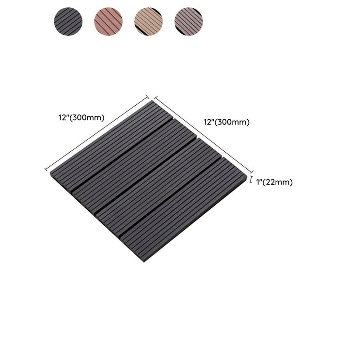 Lisslune | Waterproof Engineered Wood Floor Planks Traditional Floor Tiles