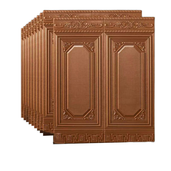 Lisslune | Classic Wall Access Door Peel and Stick 3D Embossed Wall Ceiling for the Living Room