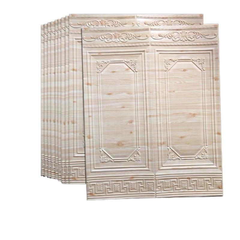 Lisslune | Classic Wall Access Door Peel and Stick 3D Embossed Wall Ceiling for the Living Room