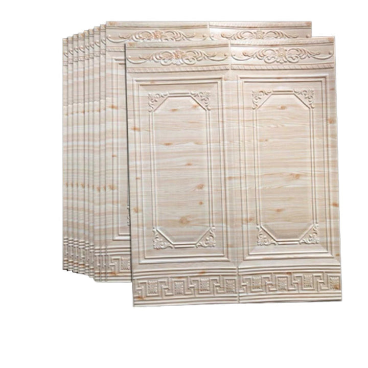 Lisslune | Classic Wall Access Door Peel and Stick 3D Embossed Wall Ceiling for the Living Room