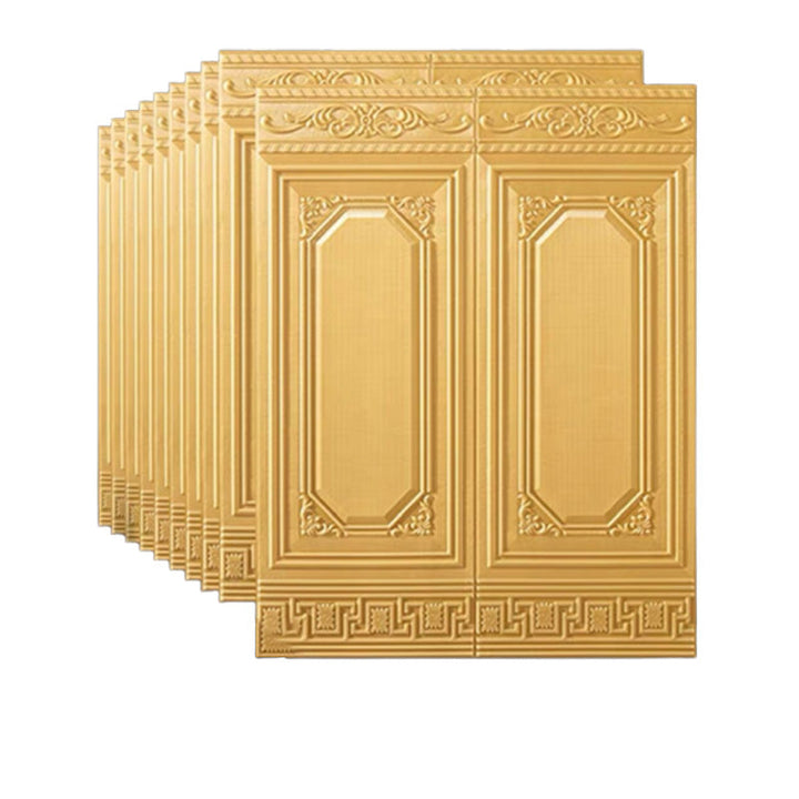 Lisslune | Classic Wall Access Door Peel and Stick 3D Embossed Wall Ceiling for the Living Room