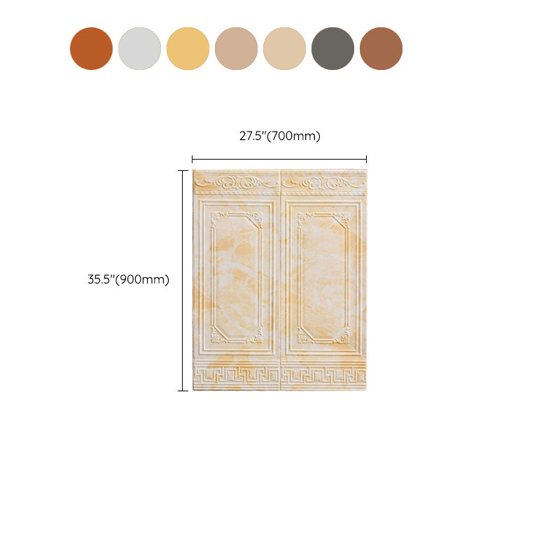 Lisslune | Classic Wall Access Door Peel and Stick 3D Embossed Wall Ceiling for the Living Room