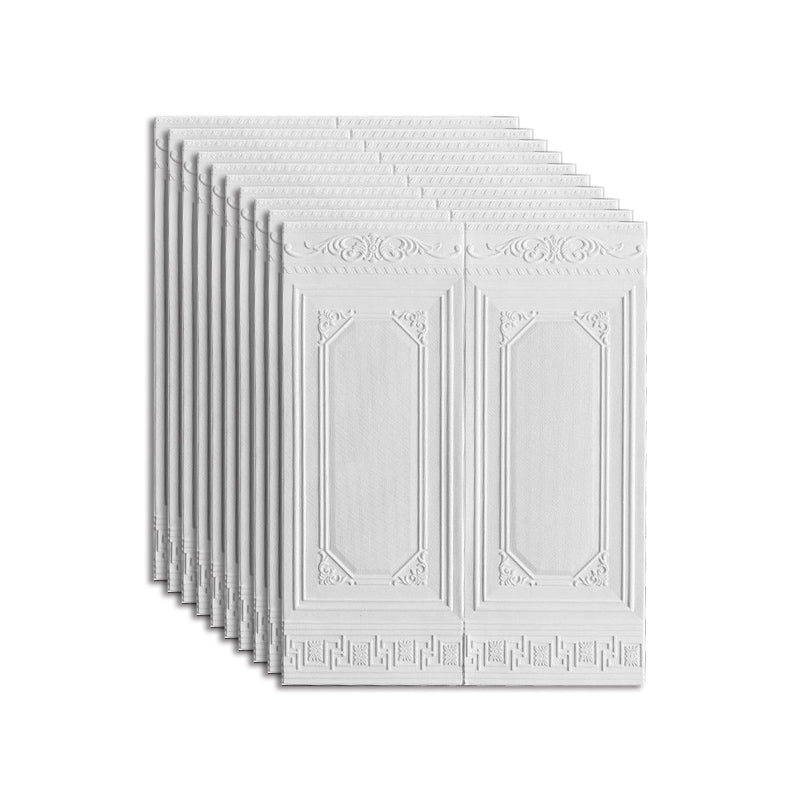 Lisslune | Wall Panel 3D embossed Peel and Stick waterproof back panels for living room
