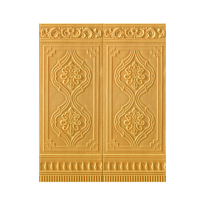 Lisslune | Wall Panel 3D embossed Peel and Stick waterproof back panels for living room