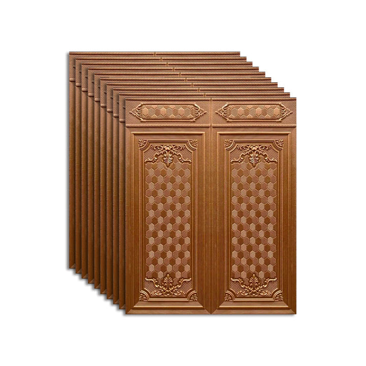 Lisslune | Wall Panel 3D embossed Peel and Stick waterproof back panels for living room