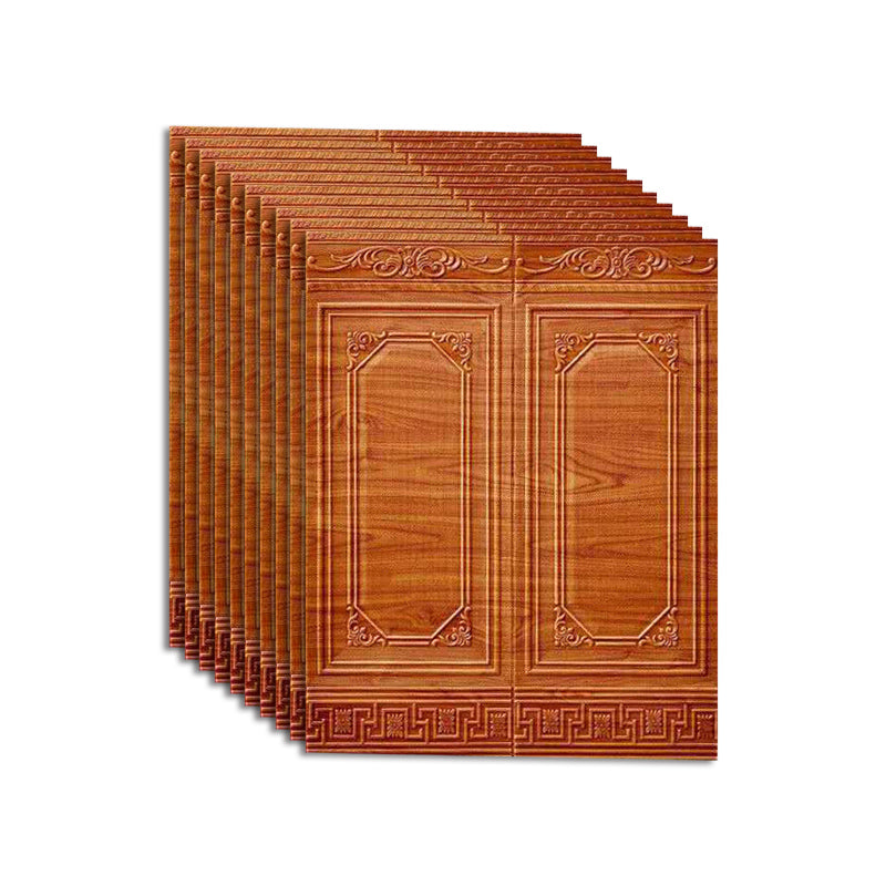 Lisslune | Wall Panel 3D embossed Peel and Stick waterproof back panels for living room