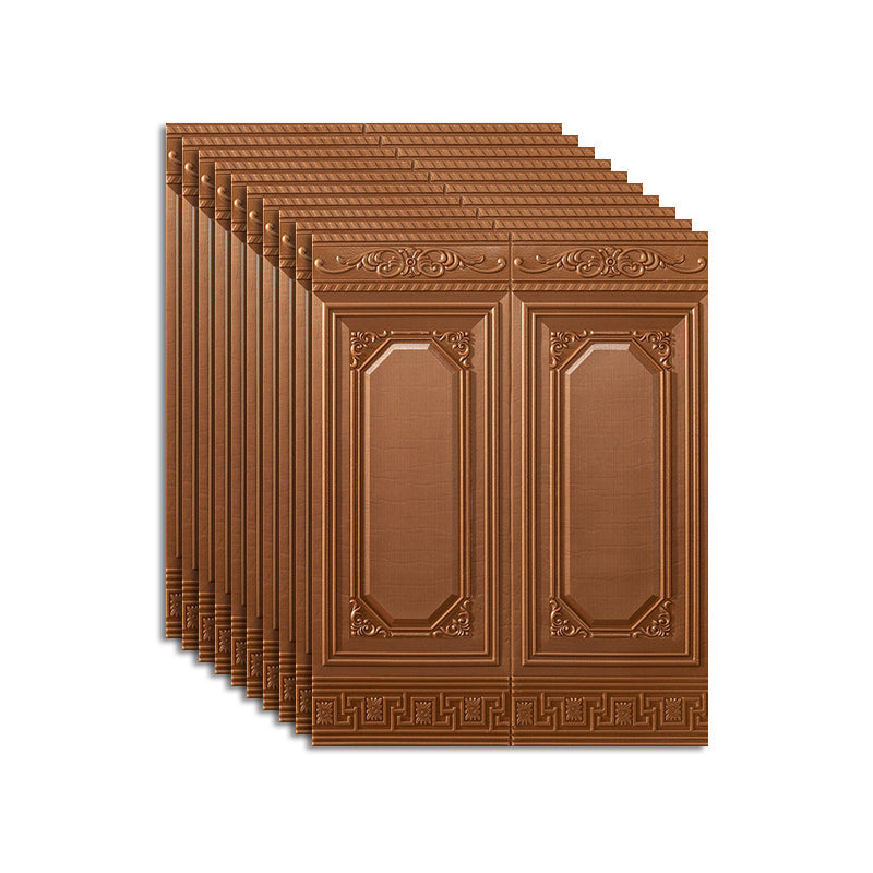Lisslune | Wall Panel 3D embossed Peel and Stick waterproof back panels for living room