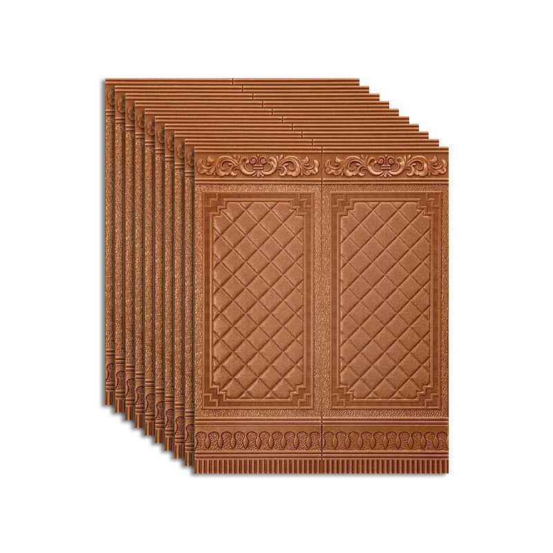 Lisslune | Wall Panel 3D embossed Peel and Stick waterproof back panels for living room