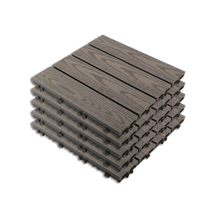 Lisslune | Outdoor Terrace Floor Tiles Composite Terrace Floor Tiles with Waterproof