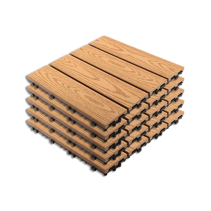 Lisslune | Outdoor Terrace Floor Tiles Composite Terrace Floor Tiles with Waterproof