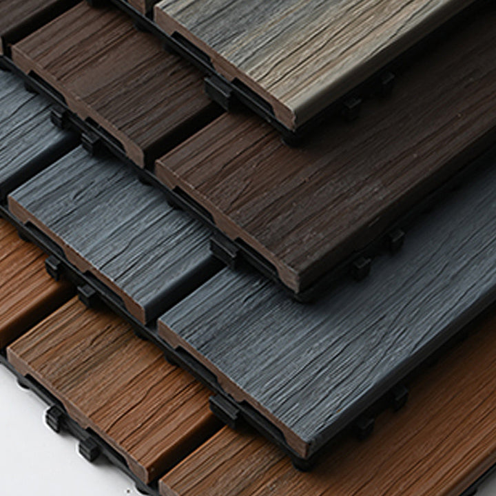 Lisslune | Outdoor Terrace Floor Tiles Composite Terrace Floor Tiles with Waterproof
