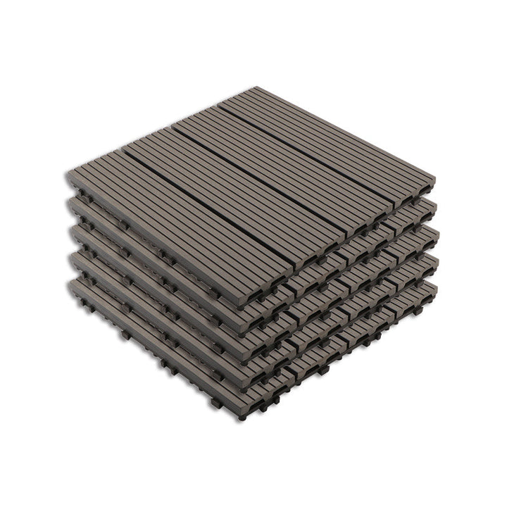 Lisslune | Outdoor Terrace Floor Tiles Composite Terrace Floor Tiles with Waterproof
