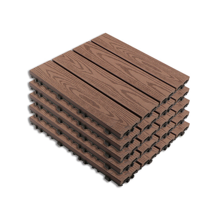 Lisslune | Outdoor Terrace Floor Tiles Composite Terrace Floor Tiles with Waterproof