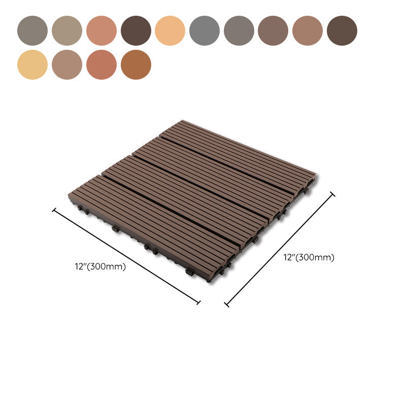 Lisslune | Outdoor Terrace Floor Tiles Composite Terrace Floor Tiles with Waterproof