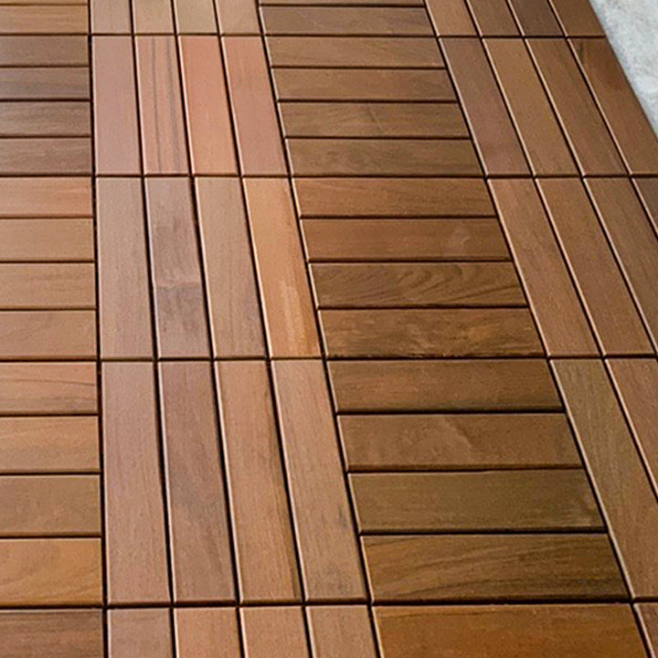 Lisslune | Traditional Floor Tile Interlocking Composite Outdoor Flooring Floor Tile