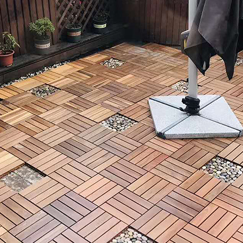 Lisslune | Traditional Floor Tile Interlocking Composite Outdoor Flooring Floor Tile