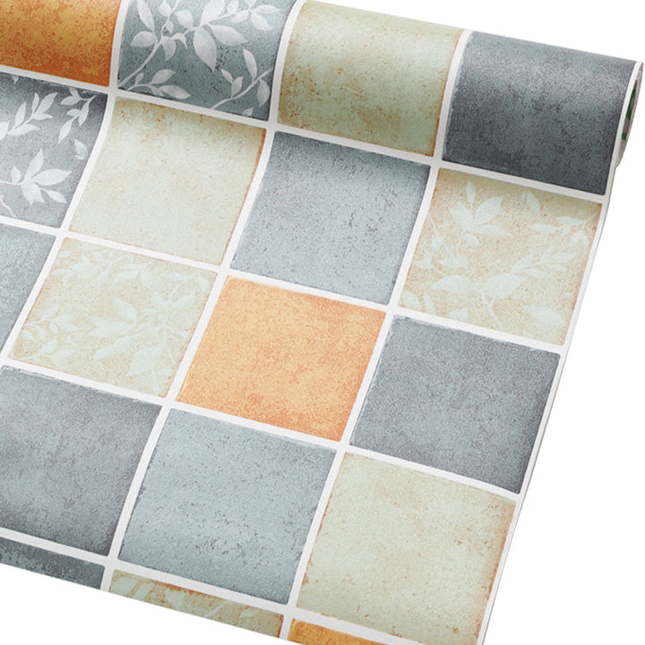 Lisslune | PVC waterproof mosaic tile for bathroom splash protection scratch-resistant