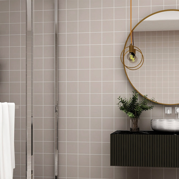 Lisslune | PVC waterproof mosaic tile for bathroom splash protection scratch-resistant